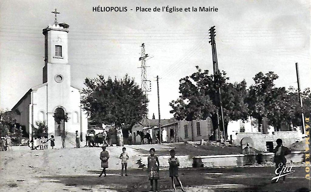 Heliopolis - Place de l'eglise et la Mairie.jpg